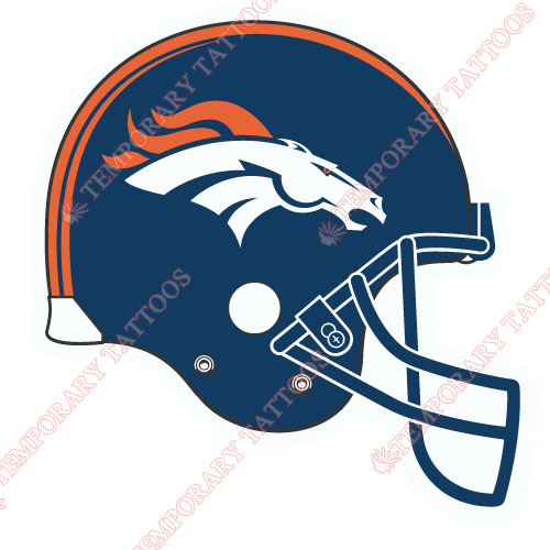 Denver Broncos Customize Temporary Tattoos Stickers NO.513